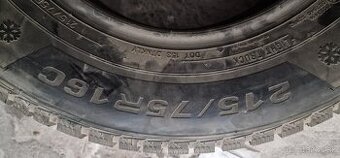 Predam pneumatiku 215/75 r16 C