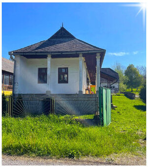 Romantický domček s históriou / Veľký Lom / pozemok 1477 m2