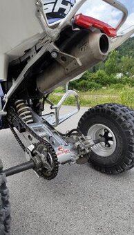 Ladený výfuk Suzuki LTR 450 WHITE BROS