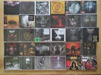 Predám CD Black, death, heavy a iné...1 zapečatené