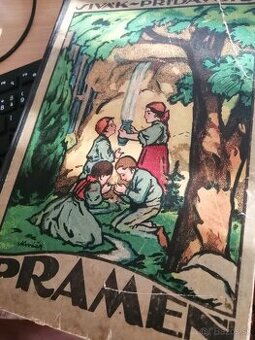 čítanka Prameň r. 1926 / Paškvíl s chybami