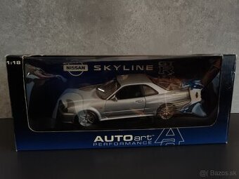 Nissan Skyline GT-R (R34) 1:18 AUTOART