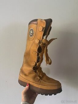 Timberland vysoké teple topanky č 39,5