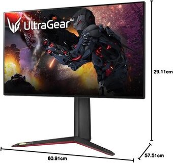 27" LG UltraGear 27GP950-B / 4K 160hz Gsync