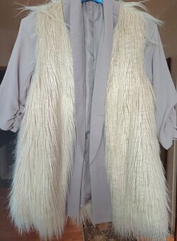 Dámska vesta bez rukávov a sako - 1