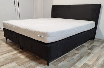 Boxspring manzelska postel 180x200x56 cm