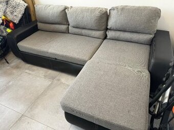 Predám rozkladaciu sedaciu súpravu s úložným priestorom