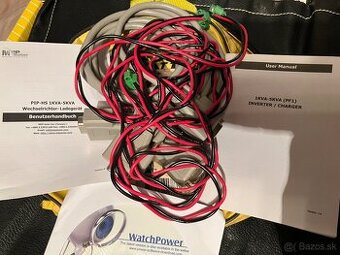 Sada kablov na prepojenie 2 solarnych menicov PIP