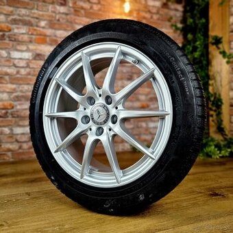 Alu R17 5x112 orig. Mercedes A+B+CLA + zimné 205/50R17