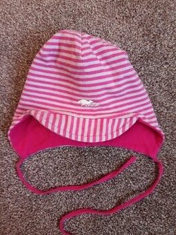 Čiapka na šnúrky, prechodná 2-vrstvová, 46-48 cm