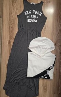 Mikina + šaty veľ.152