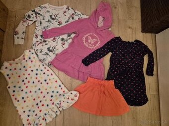Balík dievčenské šaty 98-104