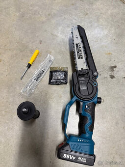 Mini aku píla 18V bezuhlíková – pasuje na Makita 18V aku