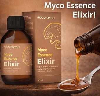 Unikátny hubový elixír – tekutá forma