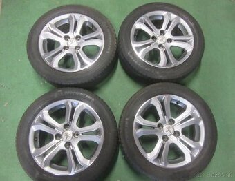 R16 Letná sada Peugeot rozteč 4x108 ET23 195/55r16 Michelin