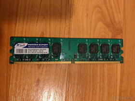 predám pamäte DDR2 1GB a 2GB - 1
