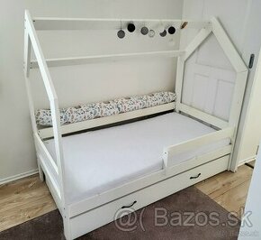 Detská domčeková posteľ 160x80cm - 1
