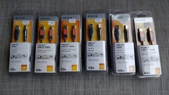 BELKIN Kábel USB 2.0 A-B prepojovací 4,8m - 1