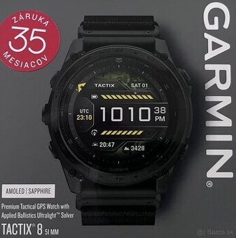 Garmin Tactix 8 Amoled - Sapphire - 51mm