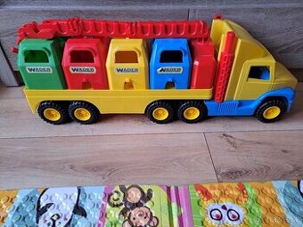 Ťahač smetiarske auto