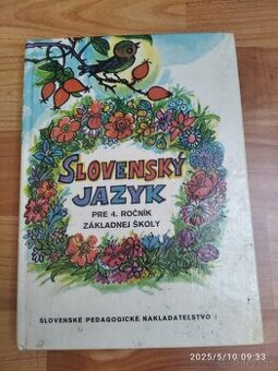 Retro ucebnica 1978 Slovensky jazyk