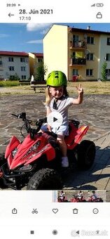 detská elektrická štvorkolka