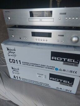 Rotel A11 +CD11 tribute predám