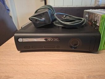 X̌box360 plus 3 ovladače plus 9 hier
