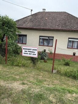 Predám rodinný dom s veľkou záhradou