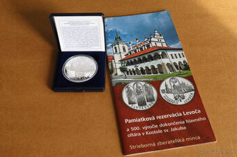 PREDAJ - 20 euro 2017 PROOF - Levoča