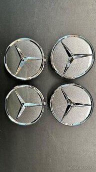 Original Mercedes Benz krytky na kolesa 75mm Himalaya