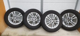 Predám elektróny na zimných pneumatikách 215/65 R16