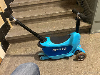 Kolobežka Micro Mini2go Deluxe+ Blue