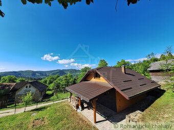 Rekreačný domček s krásnym výhľadom na okraji Čadce