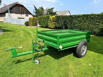 Vlečka za traktor malotraktor.