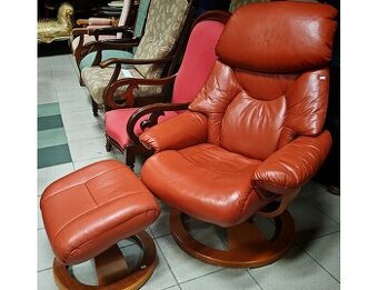 Kreslo polohovacie s podnožníkom