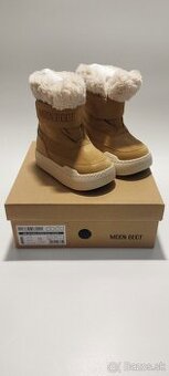 Moon Boot Jr Park Strap boot suede sand 28 EU