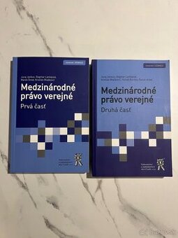 Medzinárodné právo verejné - Prvá časť a Druhá Časť