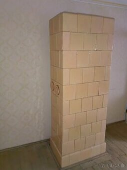 Kachľová pec za slivovicu