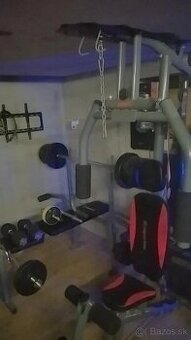 Bench press +insportline posilňovavia veža