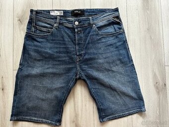 Nové,pánske,kvalitné šortky REPLAY - veľkosť č.34