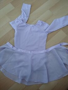 Gymnastický alebo tanečný dres so sukničkou - 1