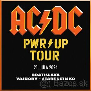 AC/DC vstupenky sedenie - 1