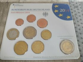 Sada mincí Nemecko 2014 G