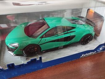 McLaren 600LT Coupe Ambit Blue 2018 1:18