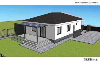 Hruboňovo - novostavba 4 izbový moderný RD kúsok od Nitry