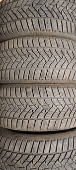 Predám 4ks jazdené zimné 215/55r17-98V Dunlop