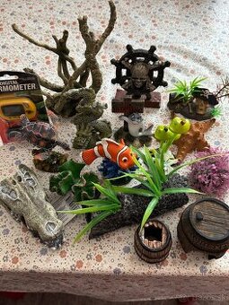 15 akvarijnych dekoracii-35€