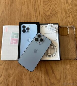 iPhone 13 Pro 128 gb Sierra Blue v záruke + príslušenstvo