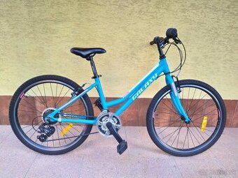 Dievčenský bicykel Galaxy 24", tyrkys